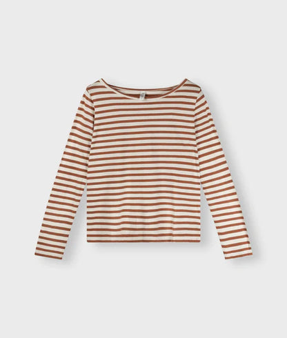 CAMISETA DE MANGA LARGA A RAYAS