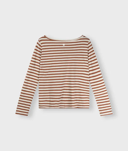 CAMISETA DE MANGA LARGA A RAYAS