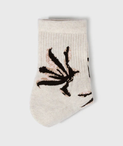 CALCETINES estampados con flores
