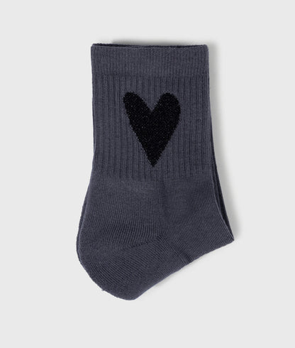CALCETINES corazón steel blue