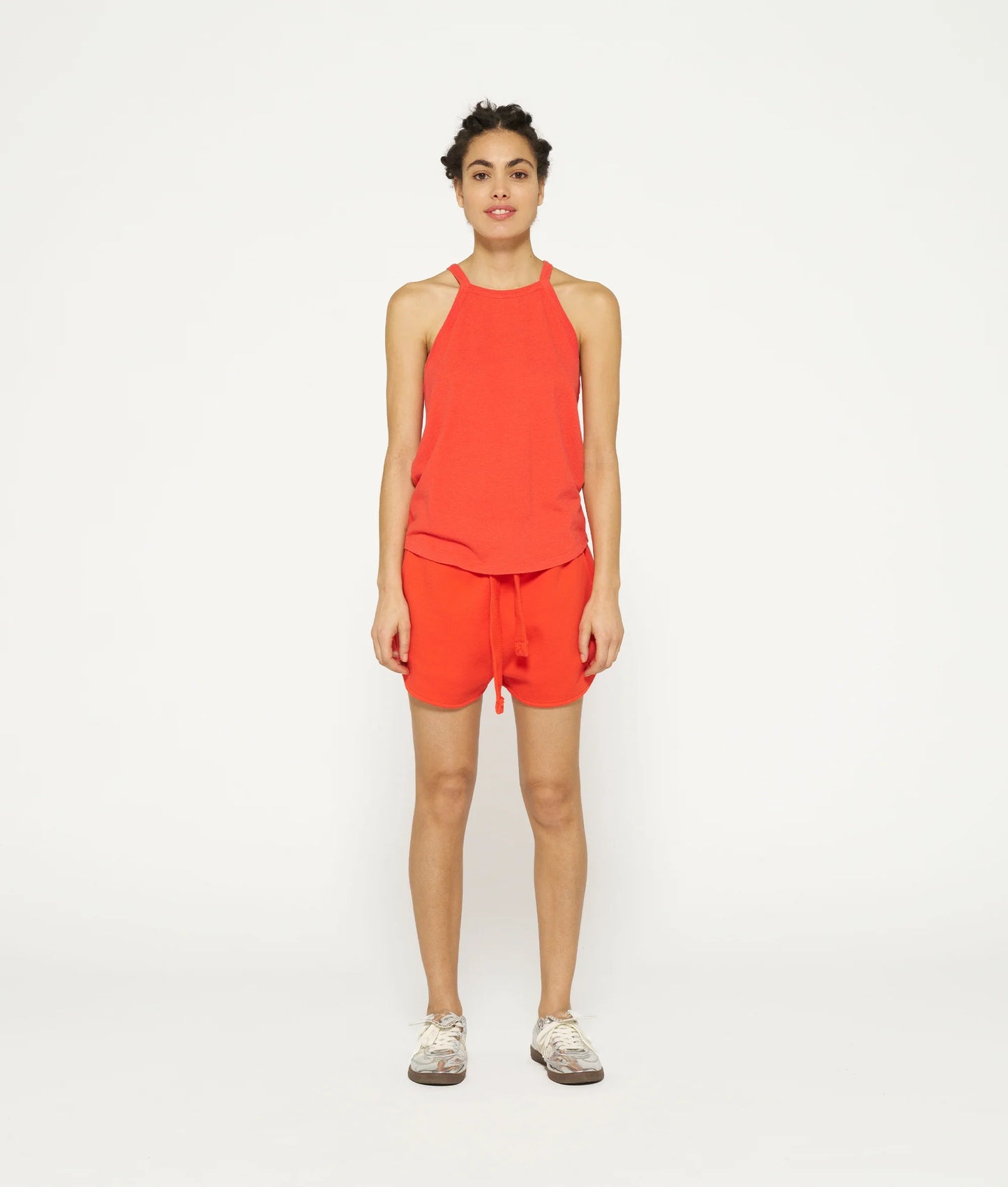 TOP LINO/ALGODÓN red
