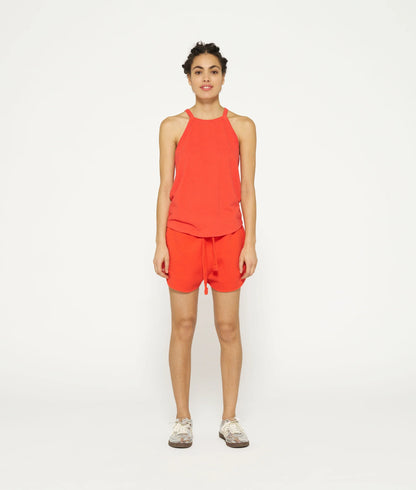 TOP LINO/ALGODÓN red