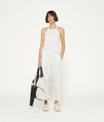 PANTALONES DE SARGA blanco