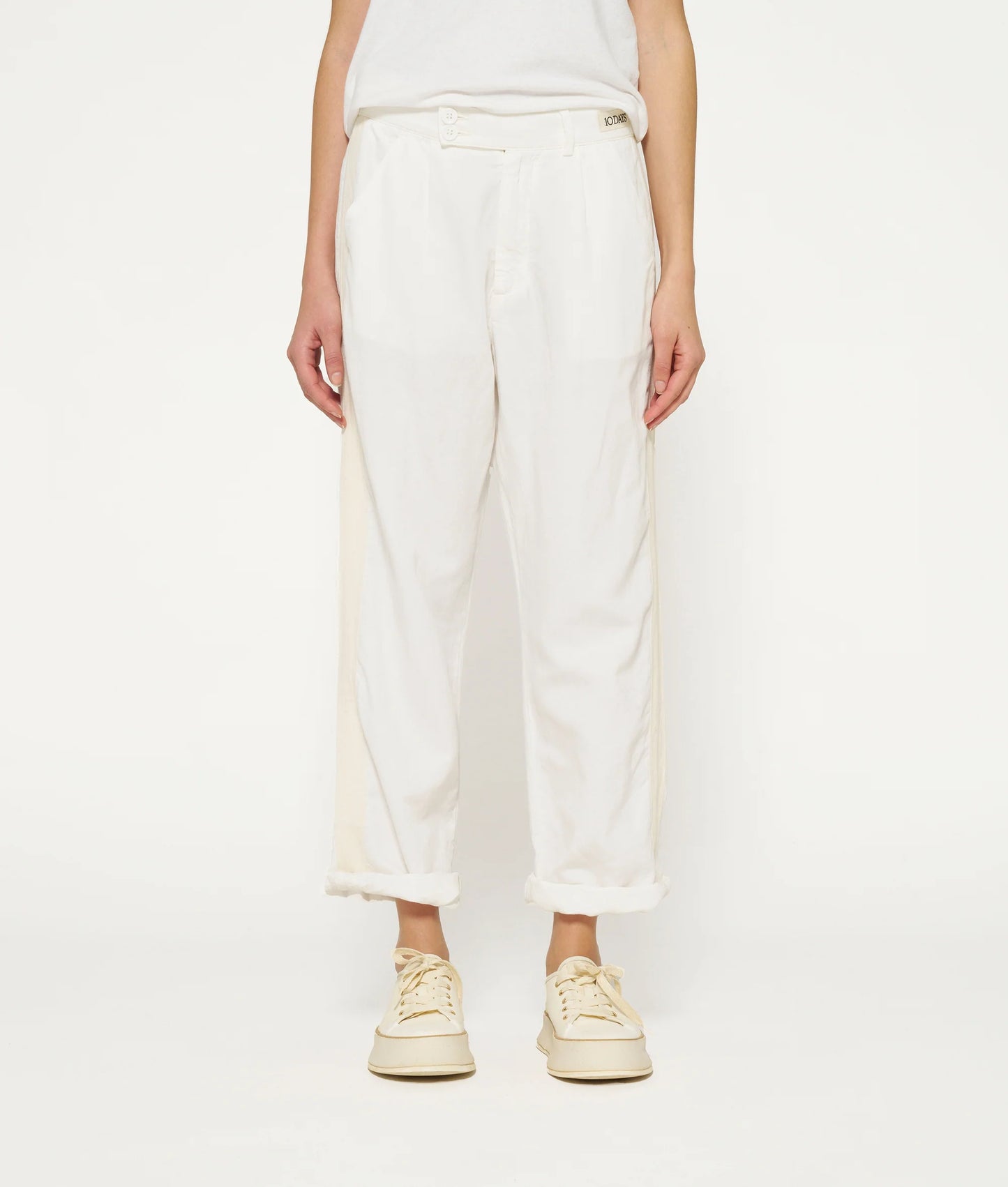 PANTALONES DE SARGA blanco