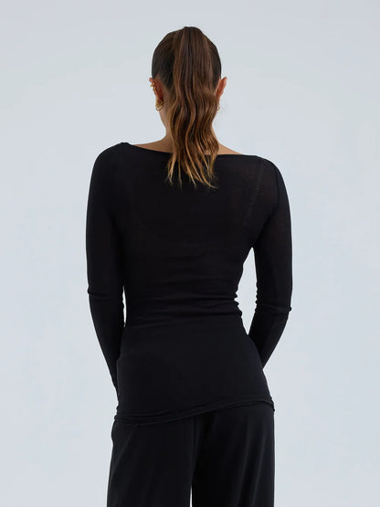 CAMISETA Cuello de barco