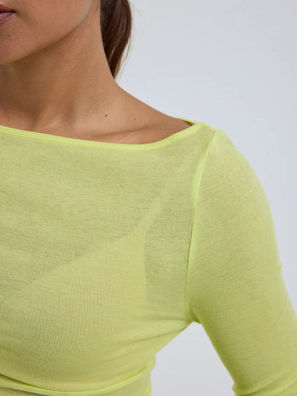 CAMISETA Cuello de barco