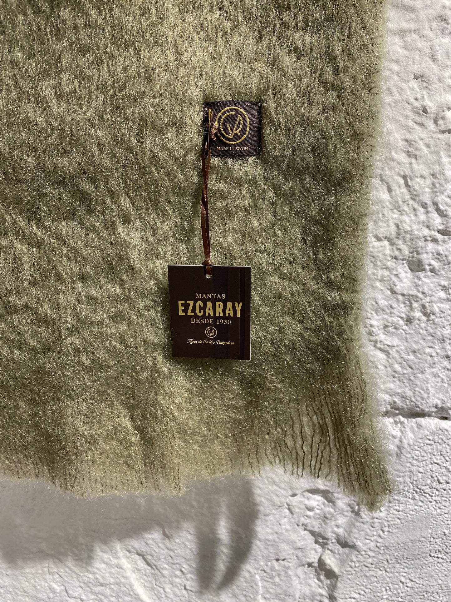 BUFANDA verde laurel