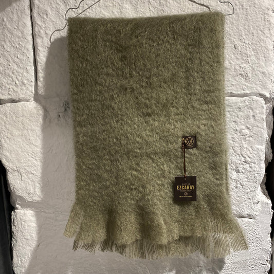 BUFANDA verde laurel