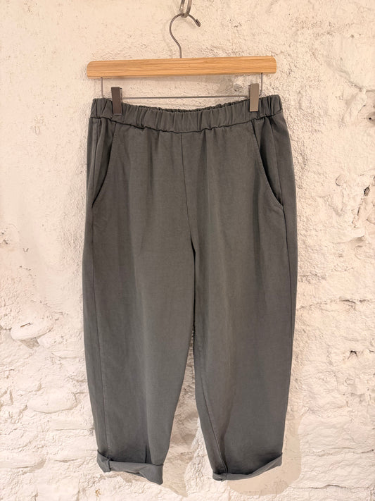 Pantalón Algodón Gris