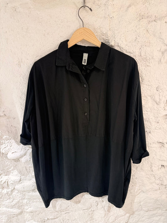 Camisa Polo-Black