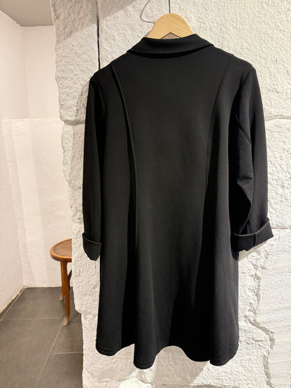 Chaqueta punto milano negro