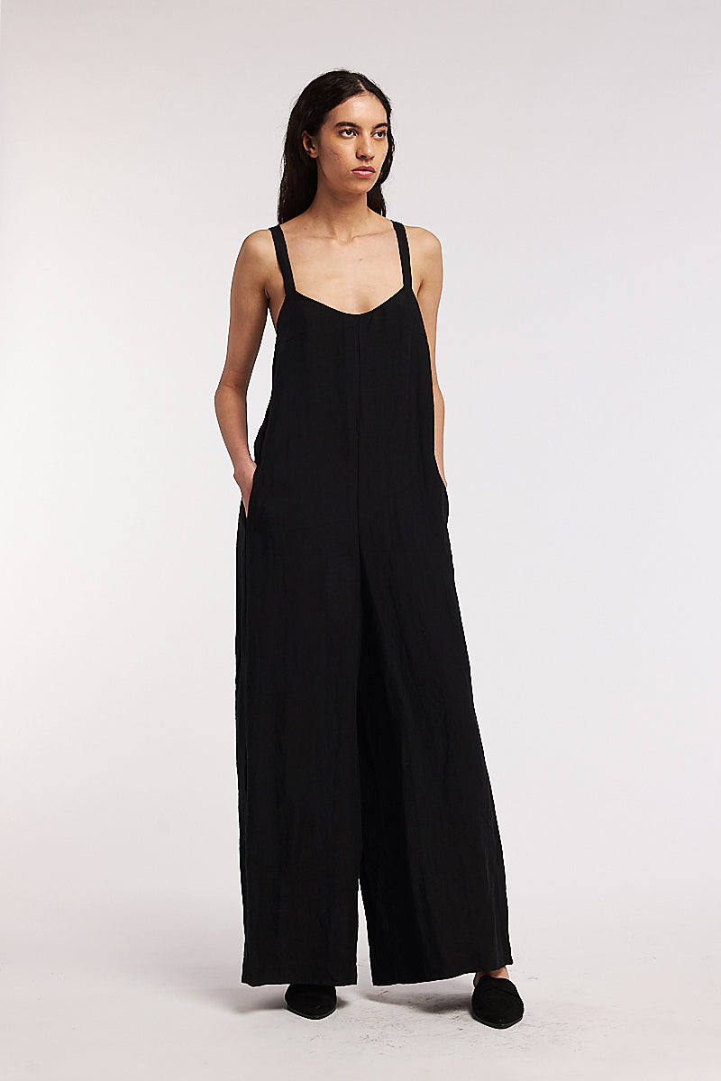 MONO PIERNA ANCHA negro