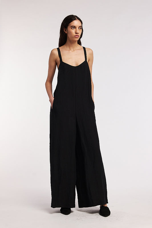 MONO PIERNA ANCHA negro