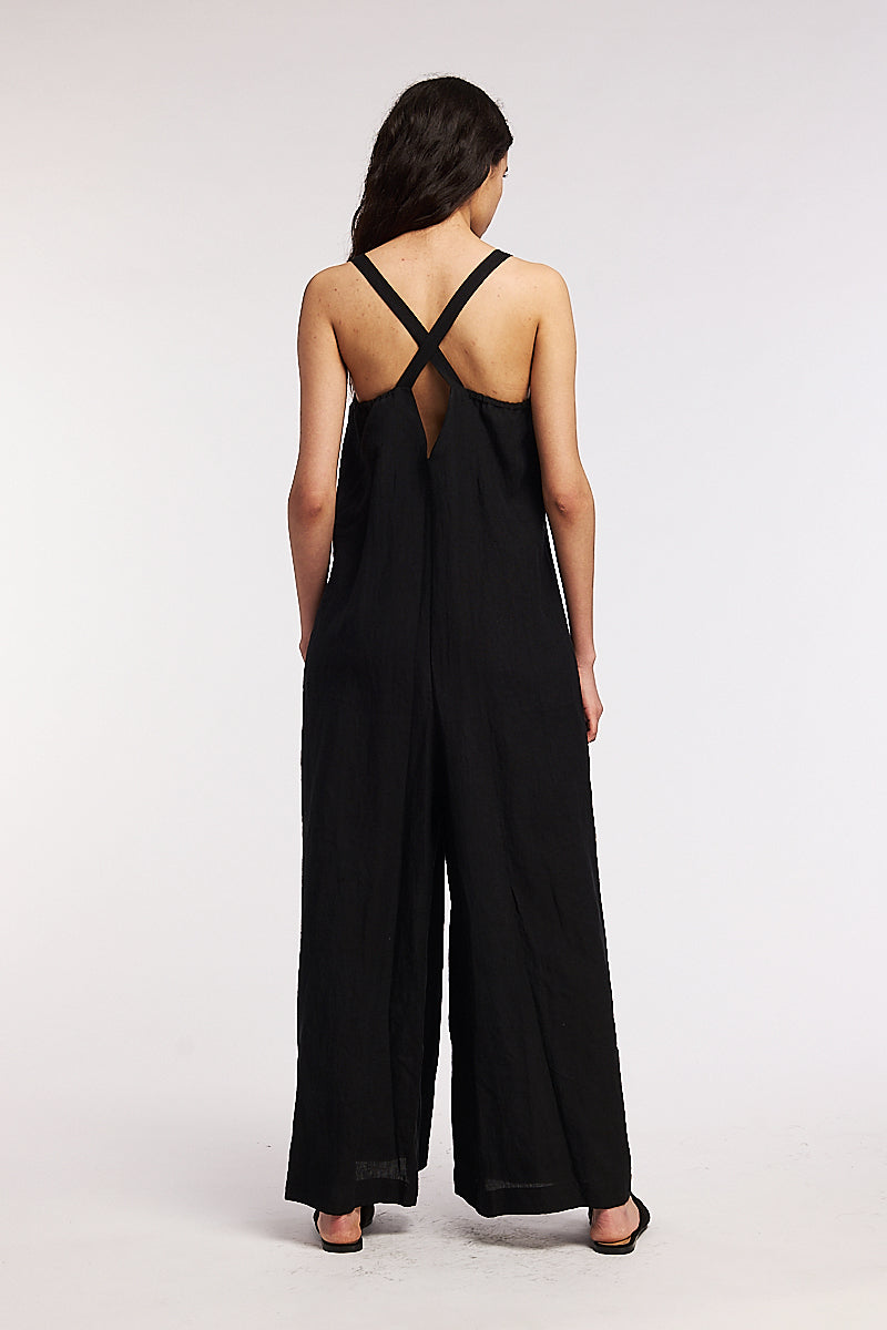 MONO PIERNA ANCHA negro