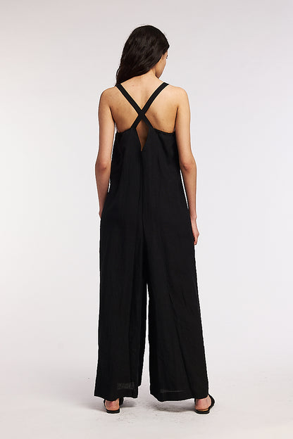 MONO PIERNA ANCHA negro