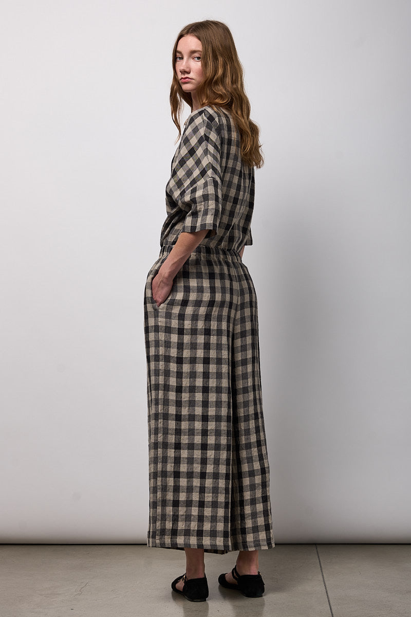 Pantalones de cuadros