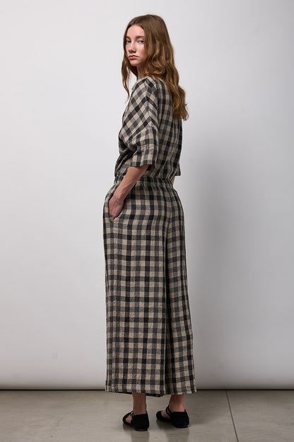 Pantalones de cuadros