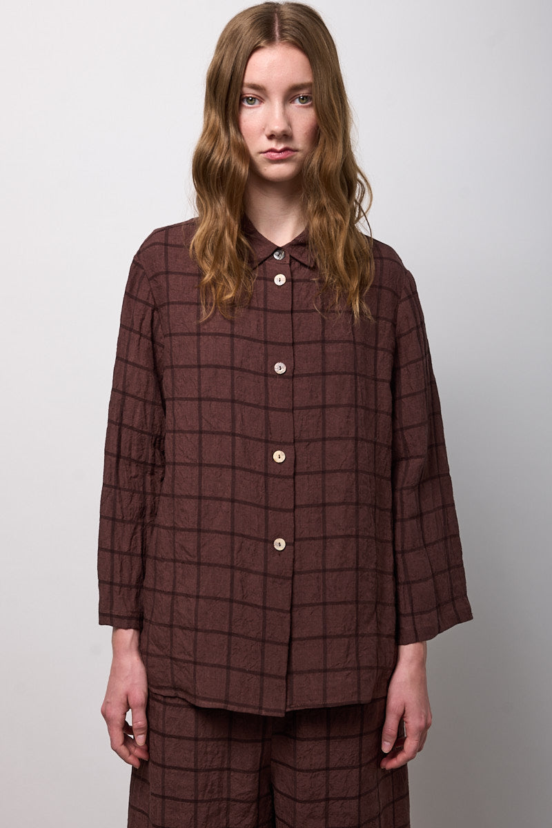 Chaqueta/camisa cuadros