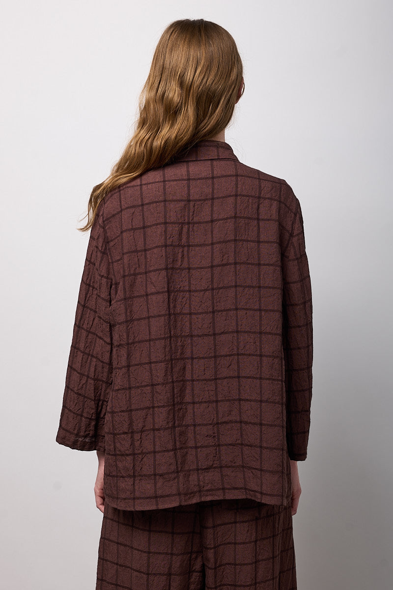 Chaqueta/camisa cuadros