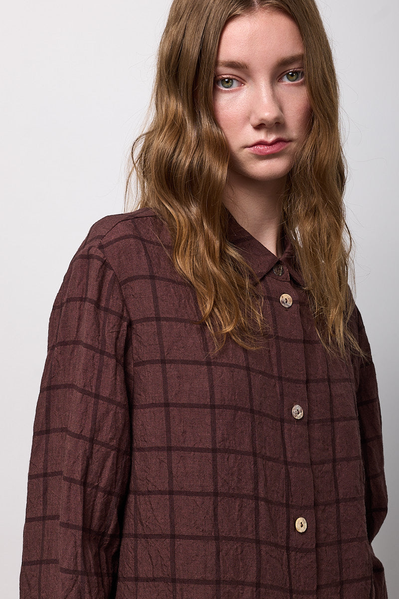 Chaqueta/camisa cuadros