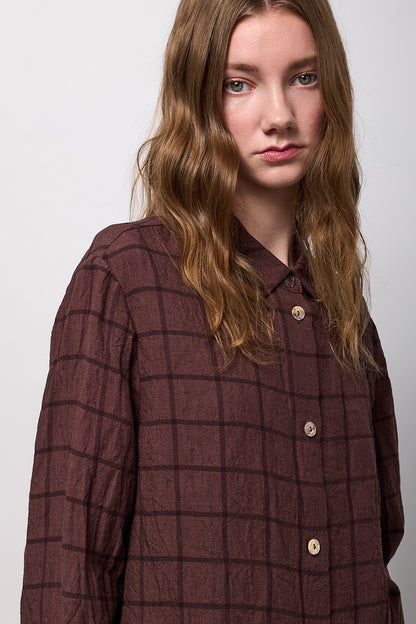 Chaqueta/camisa cuadros