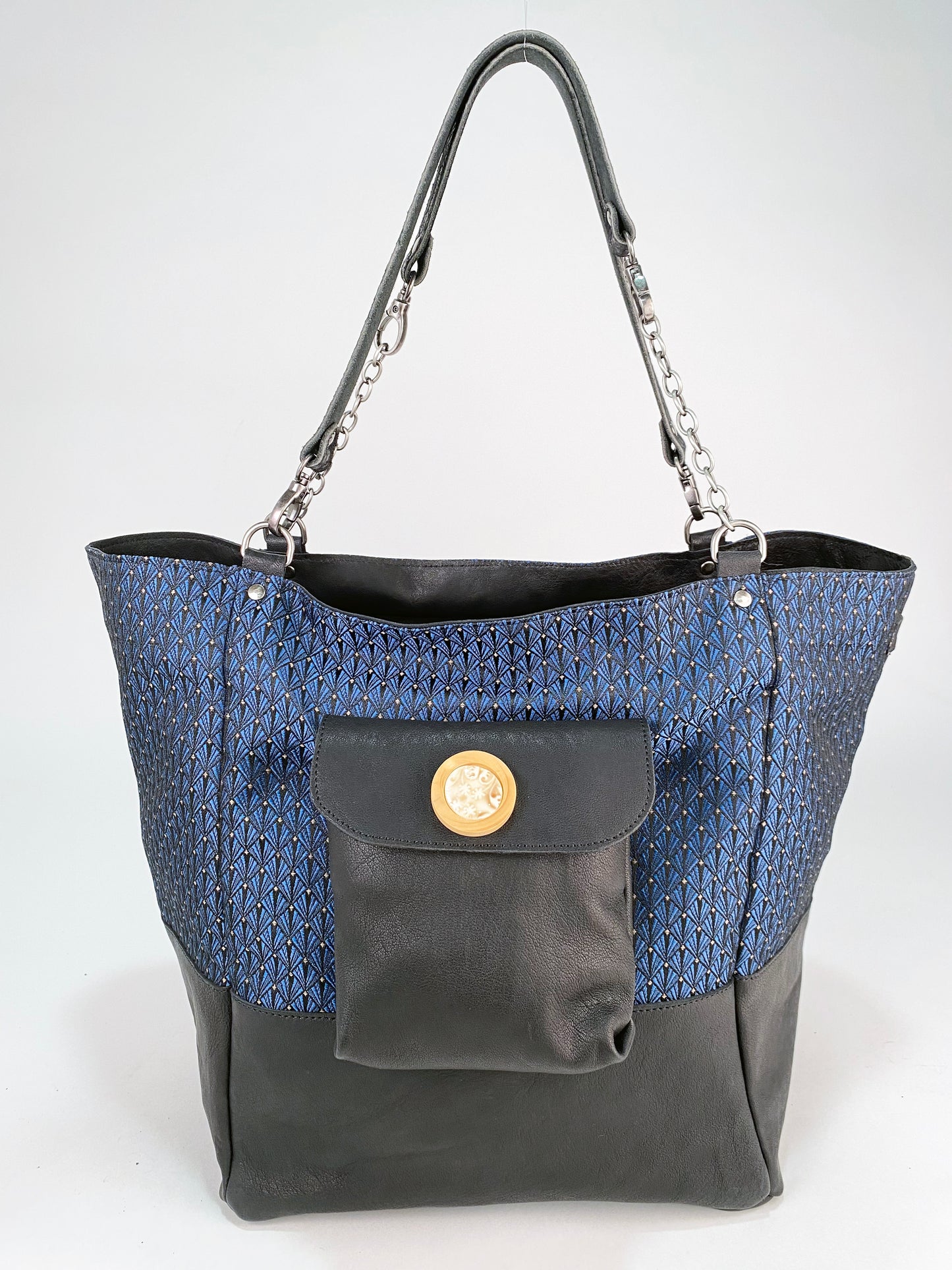 SAC PARIS Jacquard Blue
