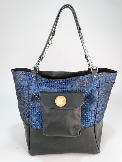 SAC PARIS Jacquard Blue