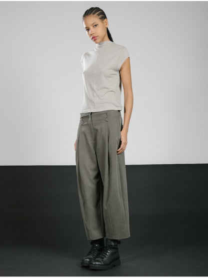 CAMISETA DE VISCOSA piedra