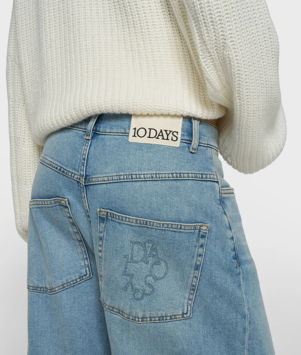 PANTALONES vaqueros anchos