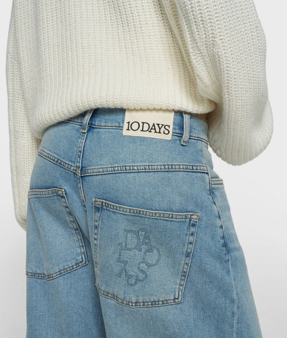 PANTALONES vaqueros anchos