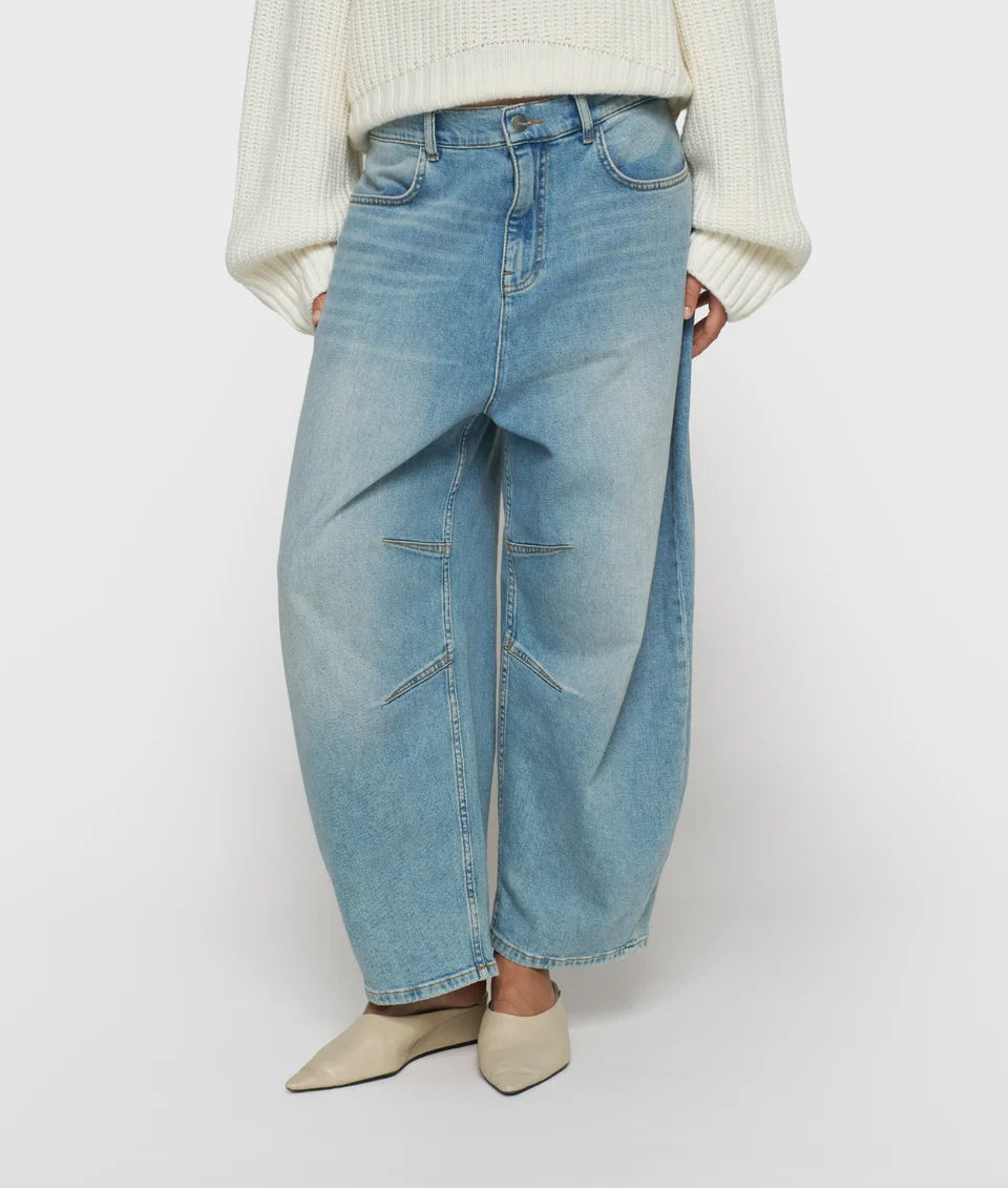 PANTALONES vaqueros anchos