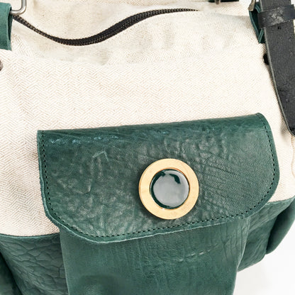 SAC BARCINO GRANDE Canvas/Moss
