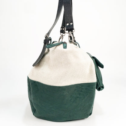 SAC BARCINO GRANDE Canvas/Moss