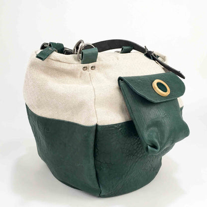 SAC BARCINO GRANDE Canvas/Moss