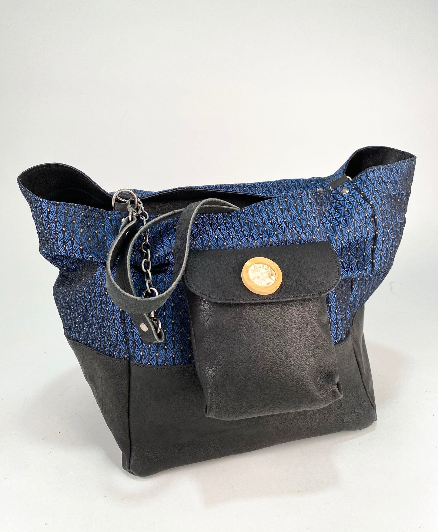 SAC PARIS Jacquard Blue