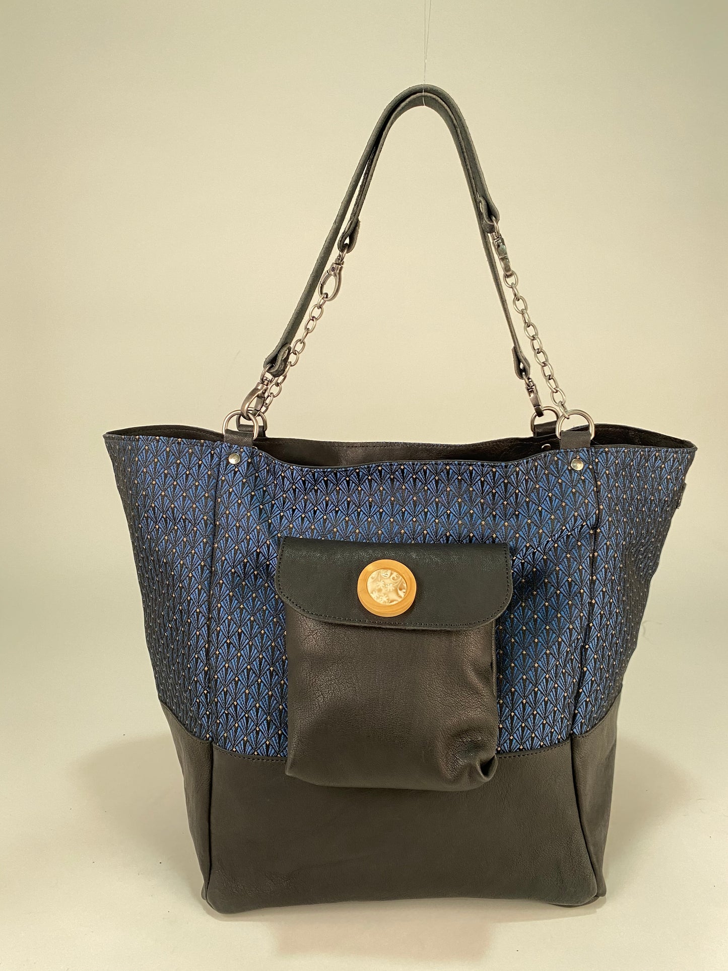 SAC PARIS Jacquard Blue