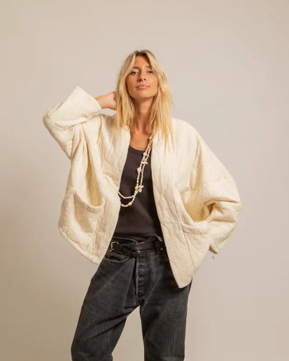 KIMONO CHICAGO crema