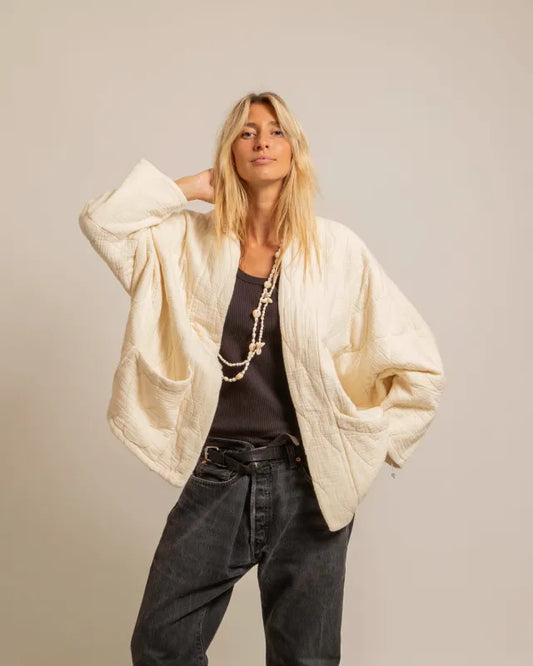 KIMONO CHICAGO crema