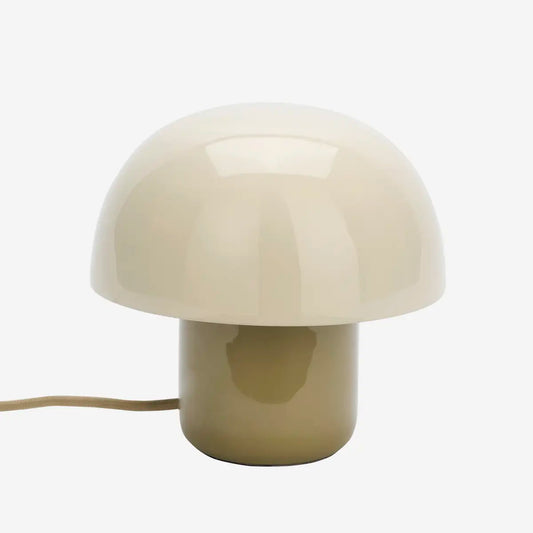 Lámpara de mesa caqui