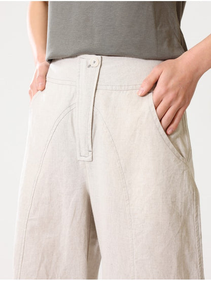 PANTALÓN DE LINO