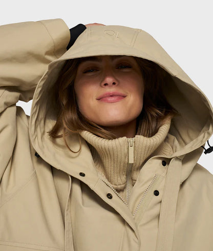 PARKA BOMBER pure sand