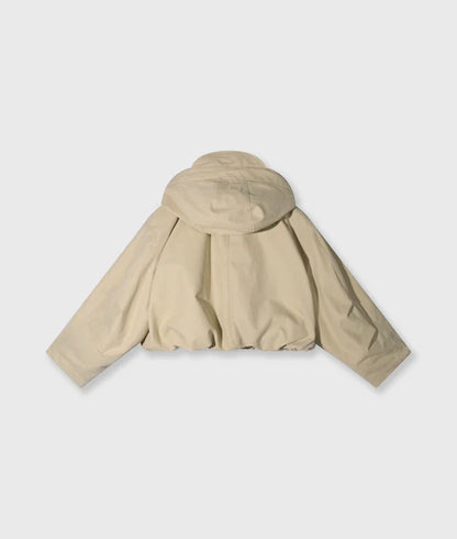 PARKA BOMBER pure sand