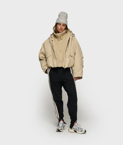 PARKA BOMBER pure sand