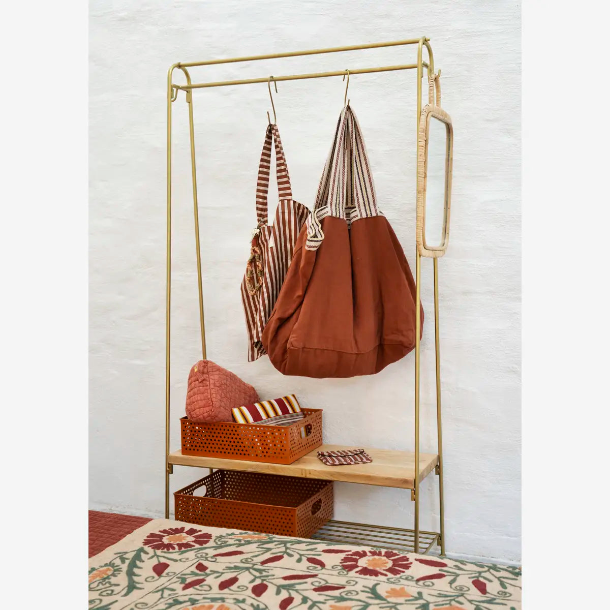 Bolso de mano de algodón