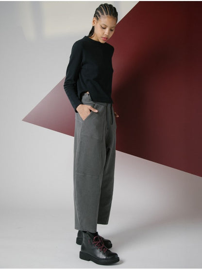 JERSEY de algodón-negro